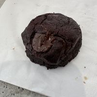 Double chocolate chip cookie - the best part!   at Saint-Jean in Amsterdam