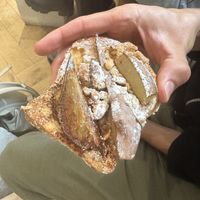Pear and hazelnut slice - super delicious!!  at Saint-Jean in Amsterdam