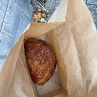 Pastry with apple filling   at Saint-Jean in Amsterdam