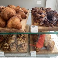 Offering Friday 31 May 2024. The pecan/maple croissant is quite nice, but a bit too sweet for my taste. at Saint-Jean in Amsterdam