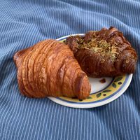 Classic croissant and cruffin  at Saint-Jean in Amsterdam