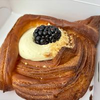 Hazelnut & orange danish at Saint-Jean in Amsterdam