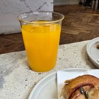 Orange juice at Saint-Jean in Amsterdam