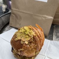 Pistachio cruffin   at Saint-Jean in Amsterdam