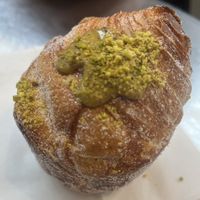 Pistachio cruffin  at Saint-Jean in Amsterdam
