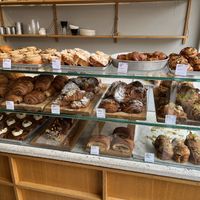 Sweet pastry selection  at Saint-Jean in Amsterdam