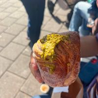 Pistachio Cruffin at Saint-Jean in Amsterdam