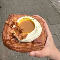 danish with mango, coconut, and lime at Saint-Jean in Amsterdam