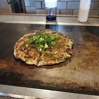 Vegan Soy Meat Negiyaki at Gion Tanto - 祇園たんと in Kyoto