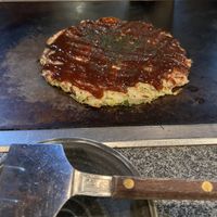 Okonomiyaki vegan  at Gion Tanto - 祇園たんと in Kyoto
