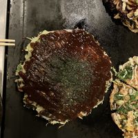 mochi and corn okonomiyaki sooo gooddd  at Gion Tanto - 祇園たんと in Kyoto