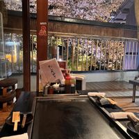 View from seats  at Gion Tanto - 祇園たんと in Kyoto