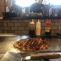 Vegan okinomiyaki   at Gion Tanto - 祇園たんと in Kyoto