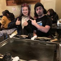 Sick hot plate for the sizzle sizzle  at Gion Tanto - 祇園たんと in Kyoto