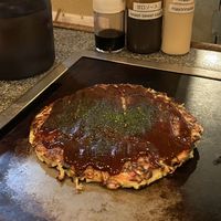 okonomyaki   at Gion Tanto - 祇園たんと in Kyoto