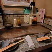 Hot grill in front of you! at Gion Tanto - 祇園たんと in Kyoto