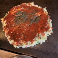 Vegan okonomiyaki   at Gion Tanto - 祇園たんと in Kyoto