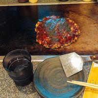 Okonomiyaki di soia at Gion Tanto - 祇園たんと in Kyoto
