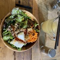 Protein Buddha Bowl & Spiced Lemonade   at Totoya Zero Waste Market - 斗々屋 in Kyoto