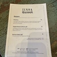 Dessert   at Terra Kitchen in Redmond