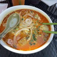 Curry noodles at Tank Noodle in Chicago