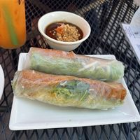 Fresh rolls at Tank Noodle in Chicago