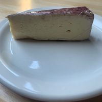 Wine brined Gouda  at Cultured Kindness Vegan Cheese Shop in Portland