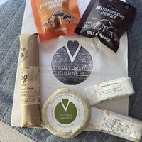   at Cultured Kindness Vegan Cheese Shop in Portland