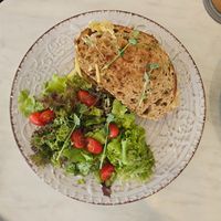 Vegan Ham & Cheese Sandwich 🥪 at Tasters in Limassol