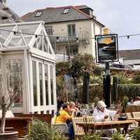   at The Rising Sun in St Mawes