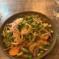 Vegan pho  at The Frogg in Helsinki