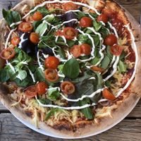 Vegan Pazza Pizza  at Happy Italy - Bergweg in Rotterdam