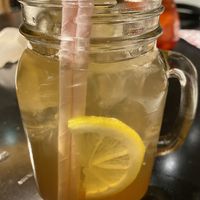 Homemade iced tea  at Happy Italy  in Tilburg