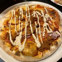 Pizza vegan döner  at Happy Italy  in Tilburg