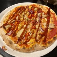 Bbq chicken pizza  at Happy Italy  in Tilburg