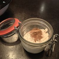 Vegan tiramisu!!! 🤤 at Happy Italy  in Tilburg