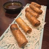 Spring roll. Cripsy outside, soft inside at CHAM in Hanoi