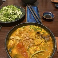Noodle soup  at CHAM in Hanoi