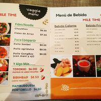 Menu2 at Mile Time in Quito