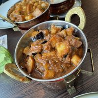 Amchi Bengan Aloo Masala - Himalaya Indian Cuisine, Bremerhaven  at Himalaya Indian Cuisine in Bremerhaven