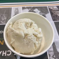 Tender coconut ice cream #Veganuary at Charlie Chaplin LaVegano in Bangalore