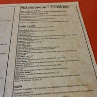  at Thai Neighbor in Oak Park