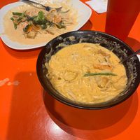 Extremely generous portion sizes and delicious dishes at Thai Neighbor in Oak Park