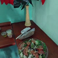 My salad with mushroom at Natura 2000 in Campeche