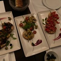 Dreierlei Bruschetta  at La Monella in Hamburg