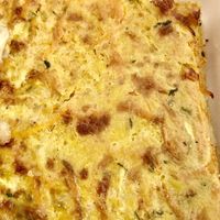 Chickpea pie  at Mensa Sana - Bistró 23 in Milan