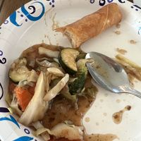 Garden veggies and spring roll  at Stiks in Sarasota