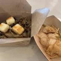 Per my usual, I dove in before taking a photo 😋 Shiitake Noodles with added tofu (you actually get way more tofu than what is shown here). I highly recommend the Vegan Kimchi  at Stiks in Sarasota