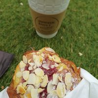 Almond berries croissant at Tokyo Vegan Bakes in Tokyo