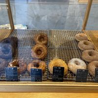Some of their donut selection   at Tokyo Vegan Bakes in Tokyo